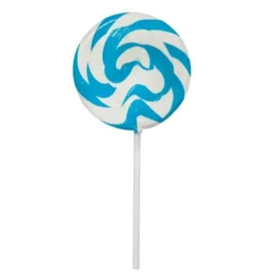 Mega Blue Swirl Lollipop