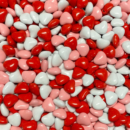 Candy Coated Choc Heart Red (Pick N Mix)